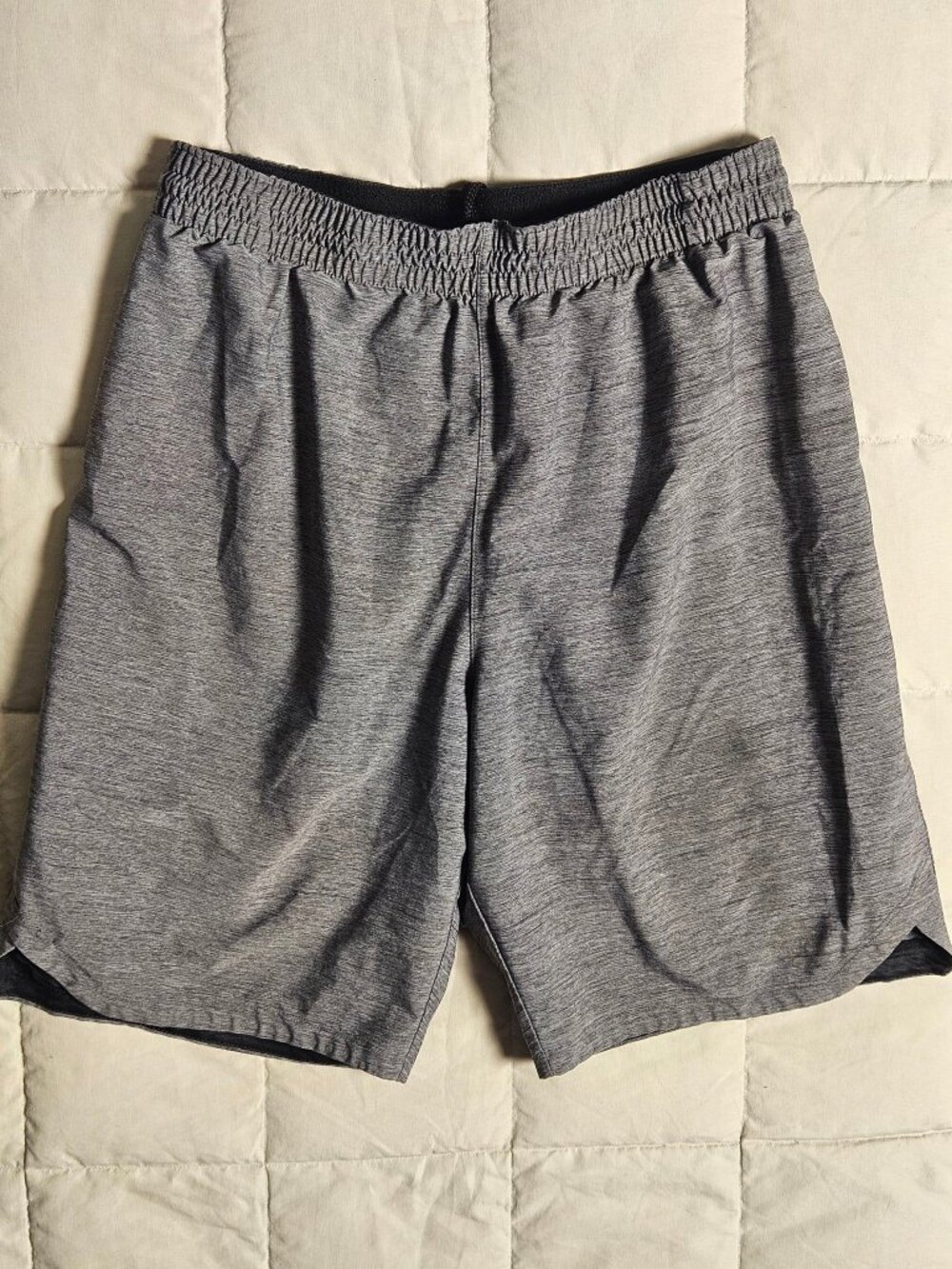 Adidas Gray Training Shorts Mens M